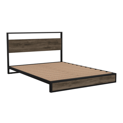 Cama Sencilla Lioren Nogal