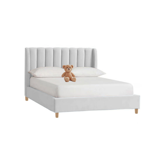 Base Cama con Espaldar Semidoble Infantil Bony 120x190x115 blanco