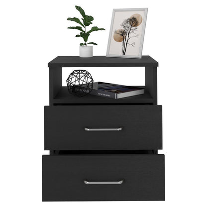 Mesa De Noche Shelf Wengue