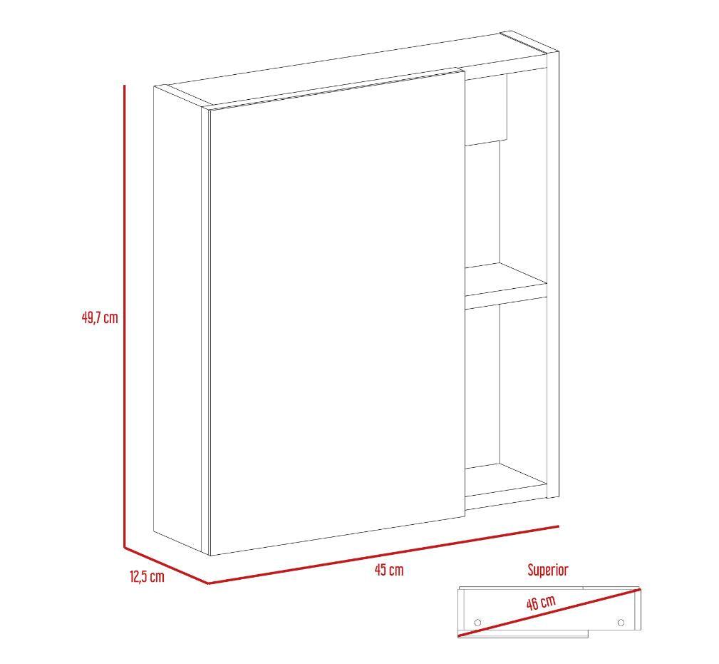 Gabinete De Baño Aziena