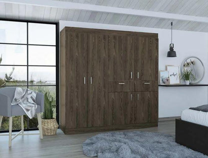 Closet Cotta Chocolate Y Blanco