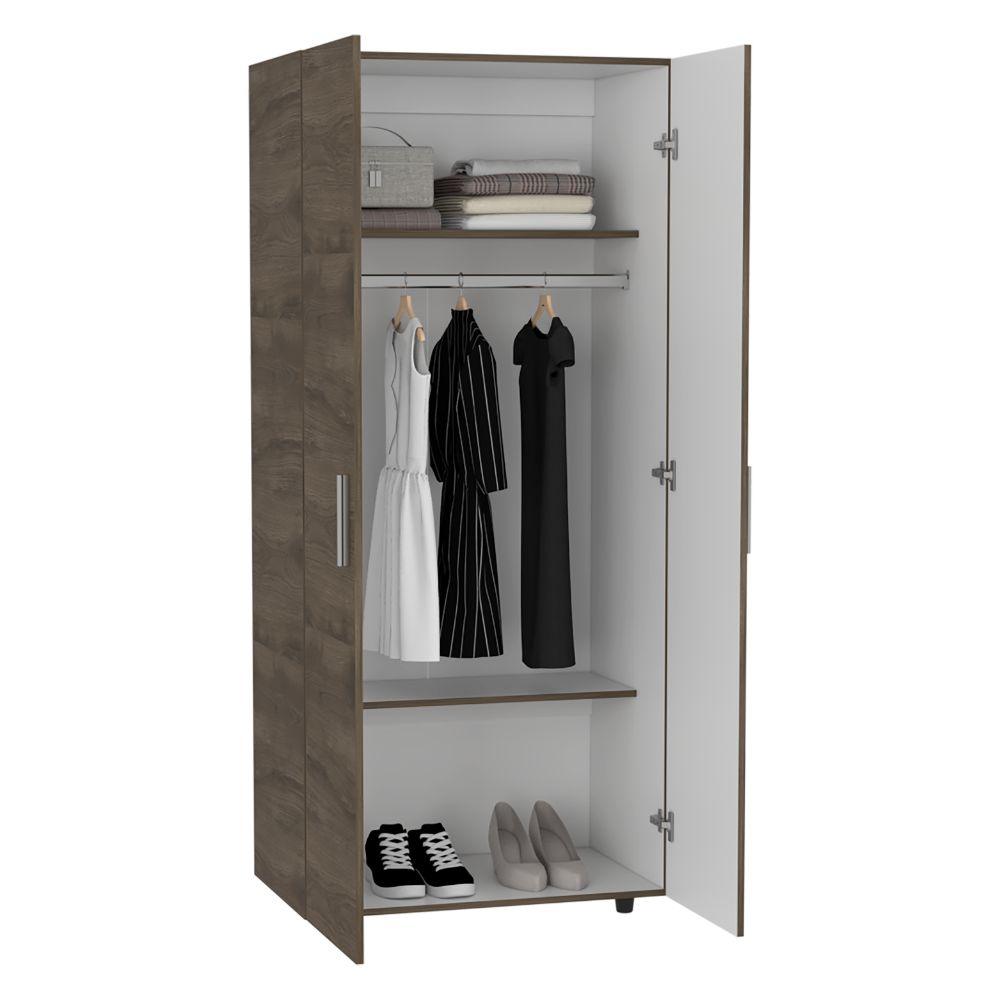 Closet Economico Niigaro Y Blanco