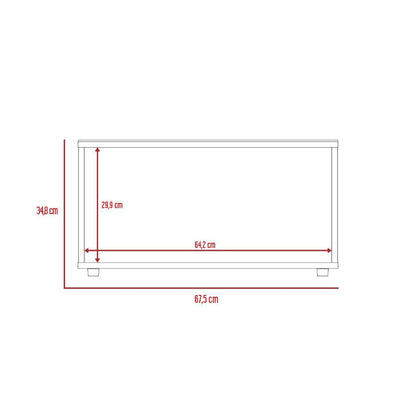 Mesa De Centro Tyvora (1C) Blanco Mqz 35.3X67.5X43 Cm