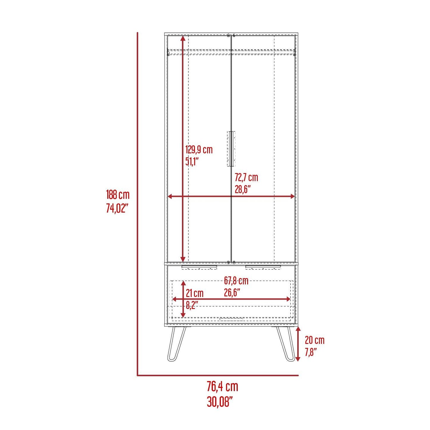 Closet Lurexa Duna