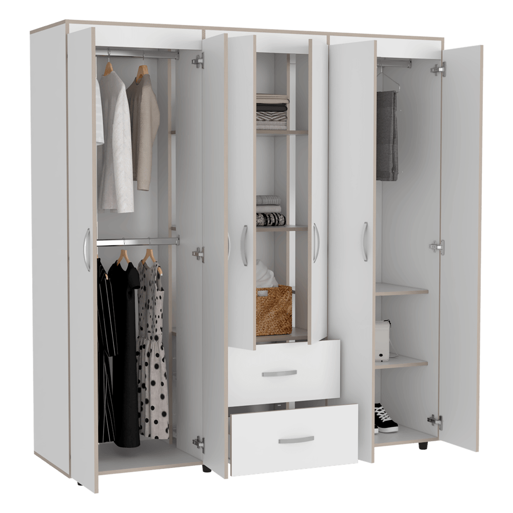 Closet Quenari Blanco  Y Duna