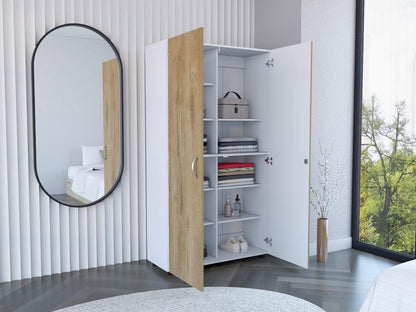 Closet Diipo 180 Blanco Y Macadamia