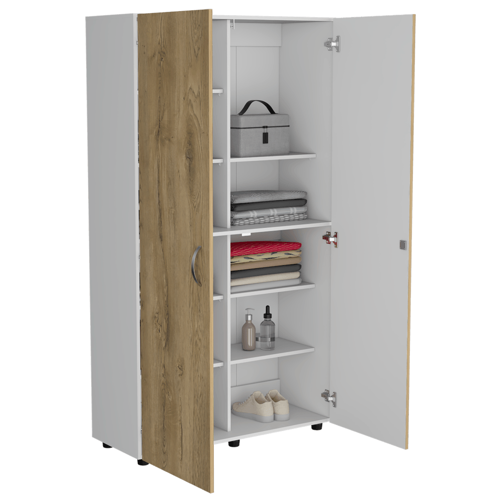 Closet Diipo 180 Blanco Y Macadamia