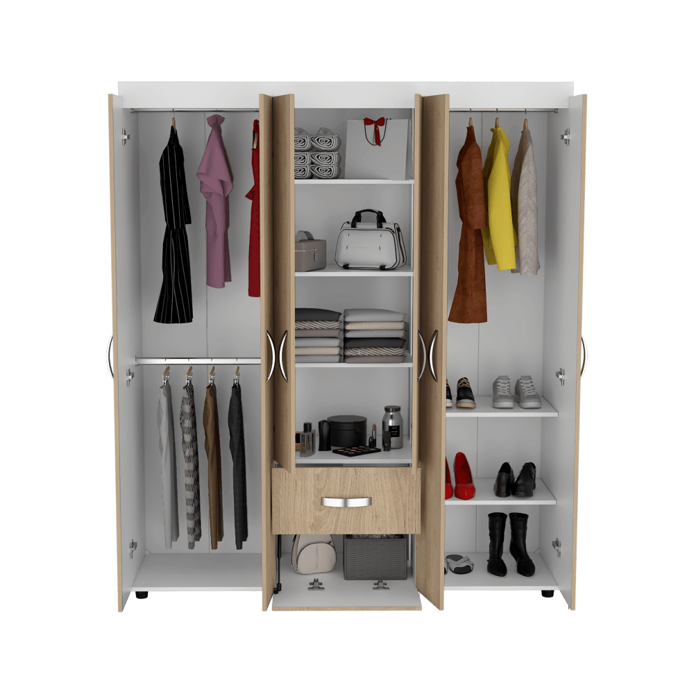 Closet Revieve Rovere Y Blanco