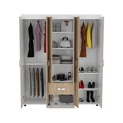 Closet Revieve Rovere Y Blanco