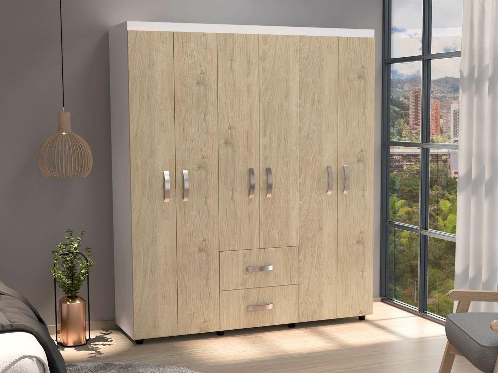 Closet Revieve Rovere Y Blanco