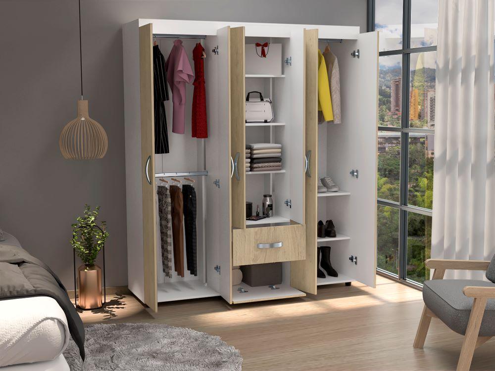Closet Revieve Rovere Y Blanco