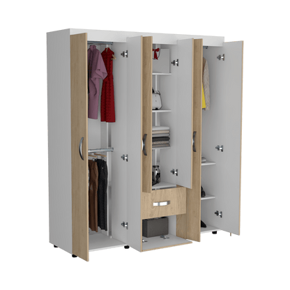 Closet Revieve Rovere Y Blanco