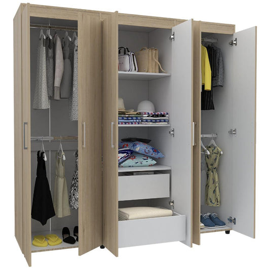 Closet Filara Blanco Y Rovere