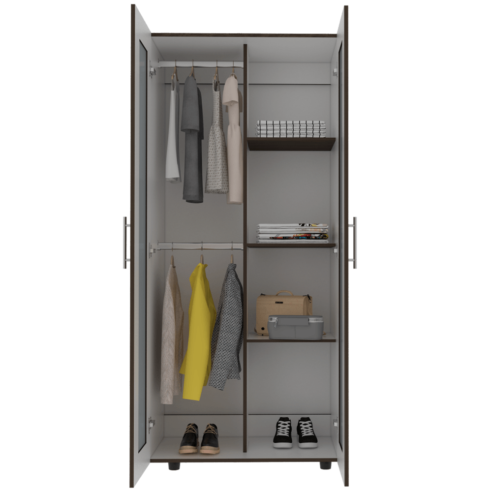 Closet Culinua Chocolate Y Blanco