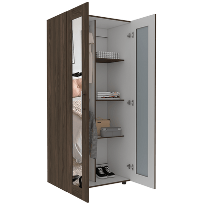 Closet Culinua Chocolate Y Blanco