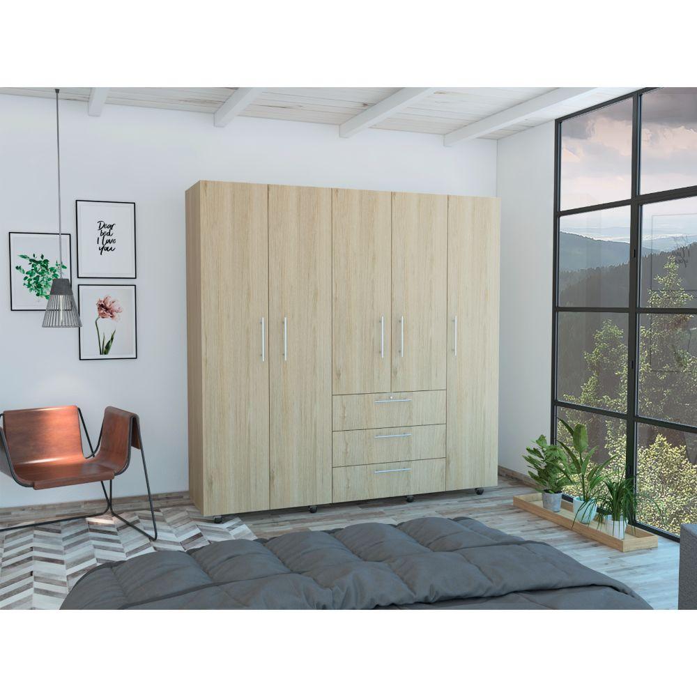 Closet Menterial Rovere Y Blanco
