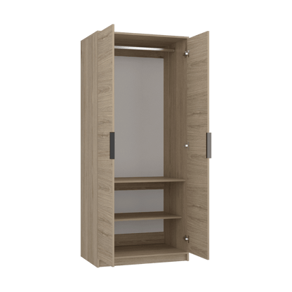Armario Kaia (2C) Rovere + Blanco Mqz 1
