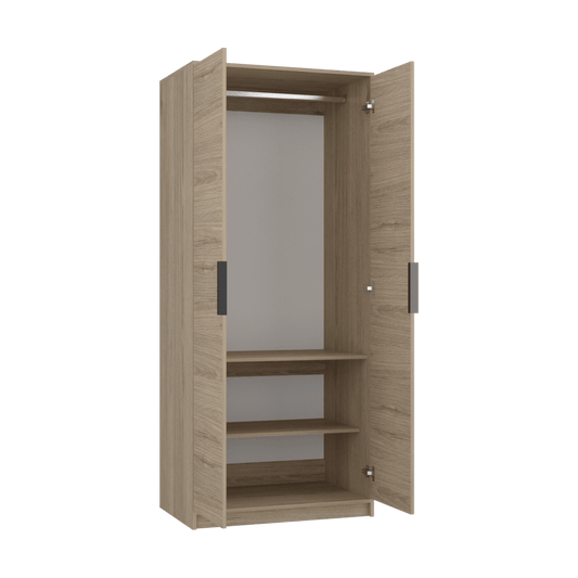 Armario Kaia (2C) Rovere + Blanco Mqz 1