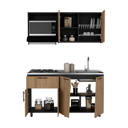 Cocina Integral Ofelia Wengue Y Miel Con Poceta  Derecha