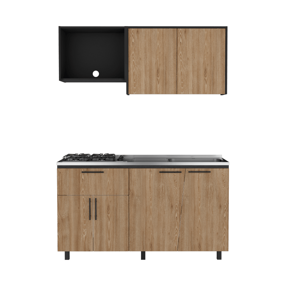 Cocina Integral Ofelia Wengue Y Miel Con Poceta  Derecha