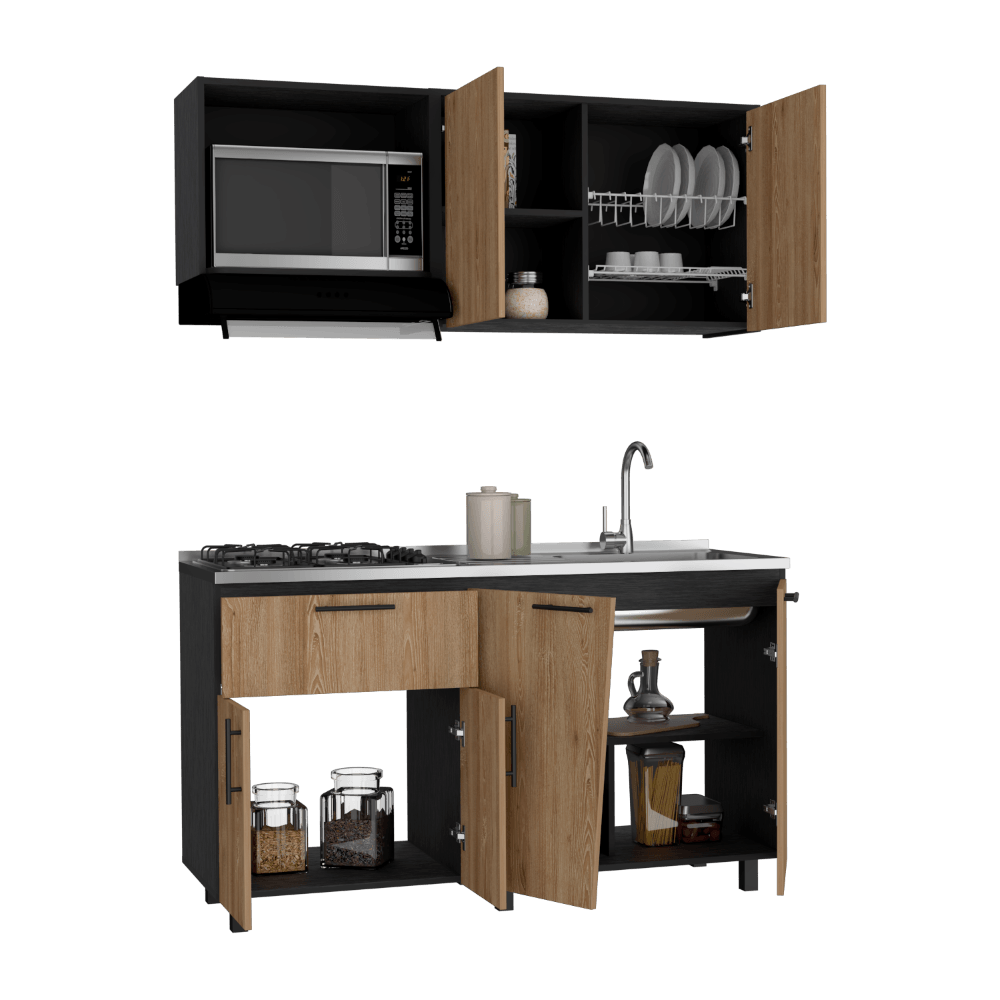 Cocina Integral Ofelia Wengue Y Miel Con Poceta  Derecha