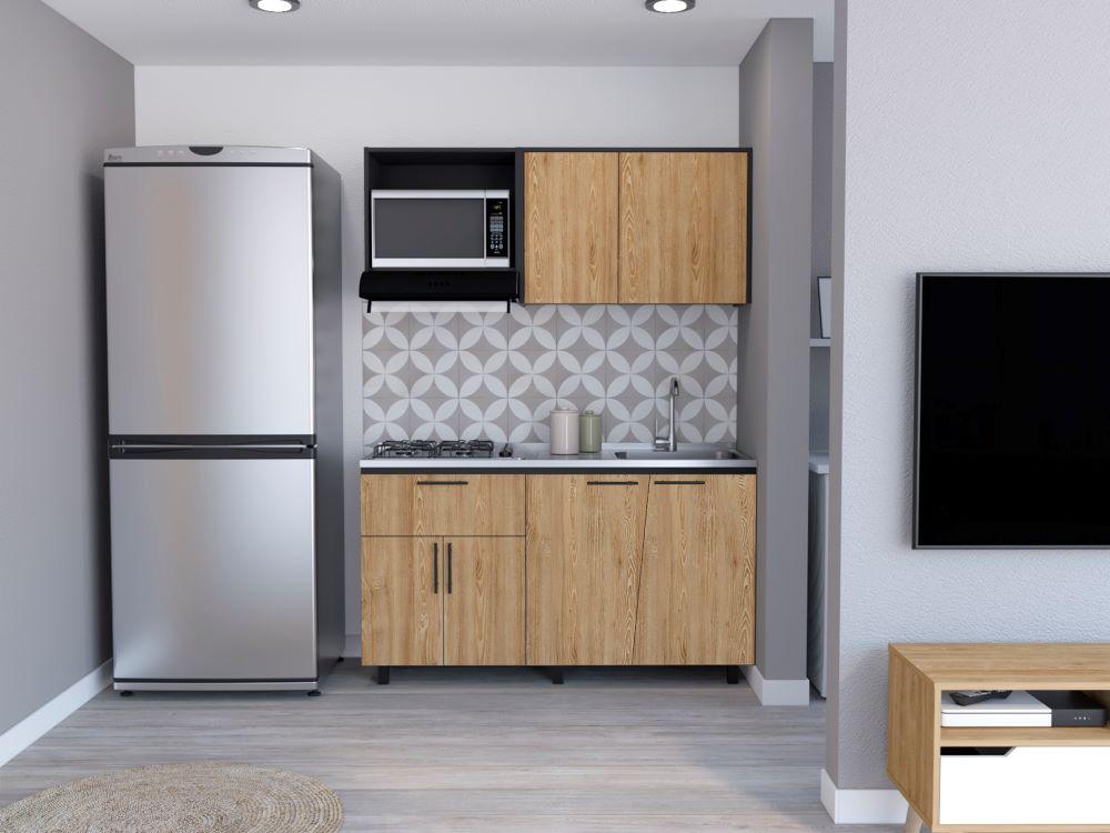 Cocina Integral Ofelia Wengue Y Miel Con Poceta  Derecha
