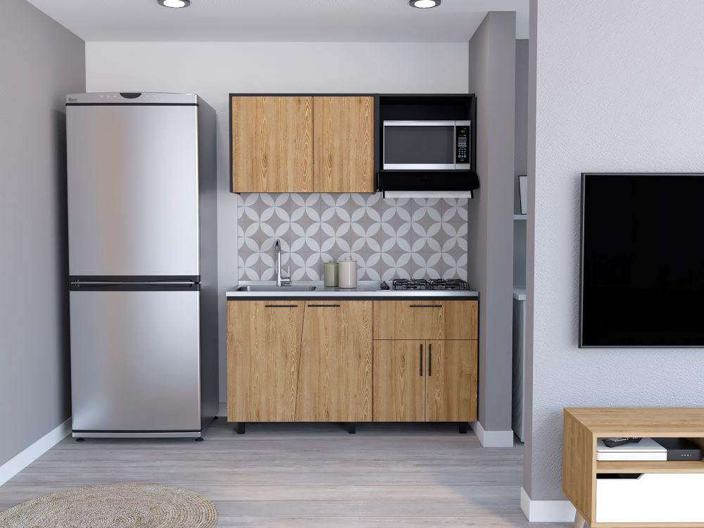 Cocina Integral Ofelia Wengue Y Miel Con Poceta  Izquierda