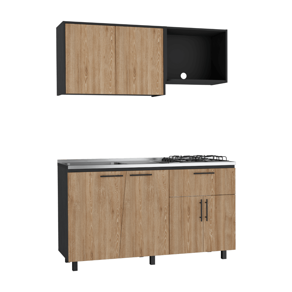 Cocina Integral Ofelia Wengue Y Miel Con Poceta  Izquierda