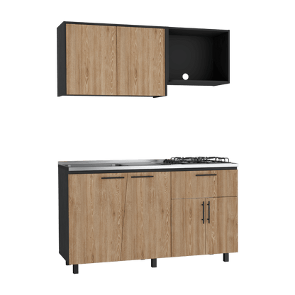 Cocina Integral Ofelia Wengue Y Miel Con Poceta  Izquierda