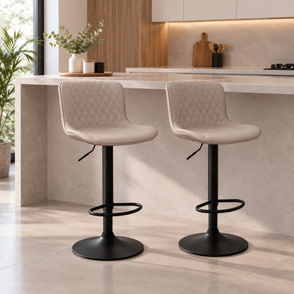 Silla de Barra Creta Cafe Claro