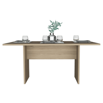 Mesa De Comedor Veluna Rovere  6 Puestos