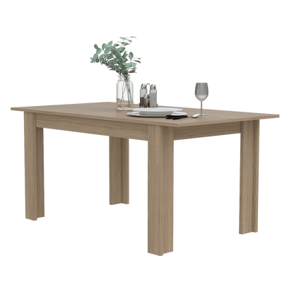 Mesa De Comedor Levara Rovere 6 Puestos