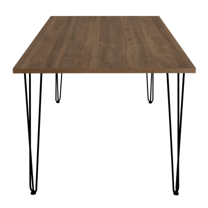 Mesa De Comedor Vamira Miel 6 Puestos