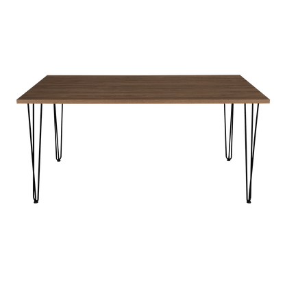 Mesa De Comedor Vamira Miel 6 Puestos