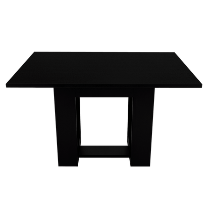 Mesa De Comedor Volina Wengue 4 Puestos