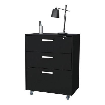 Gabinete 3 Cajones Hunh Bajo   Wengue