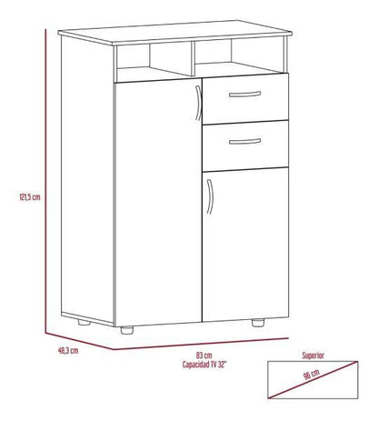 Closet  Pandora Caoba