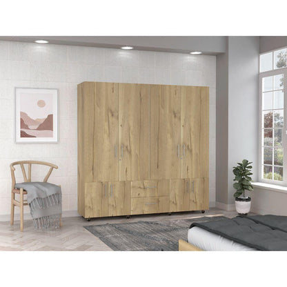 Closet Novela Duna Y Blanco