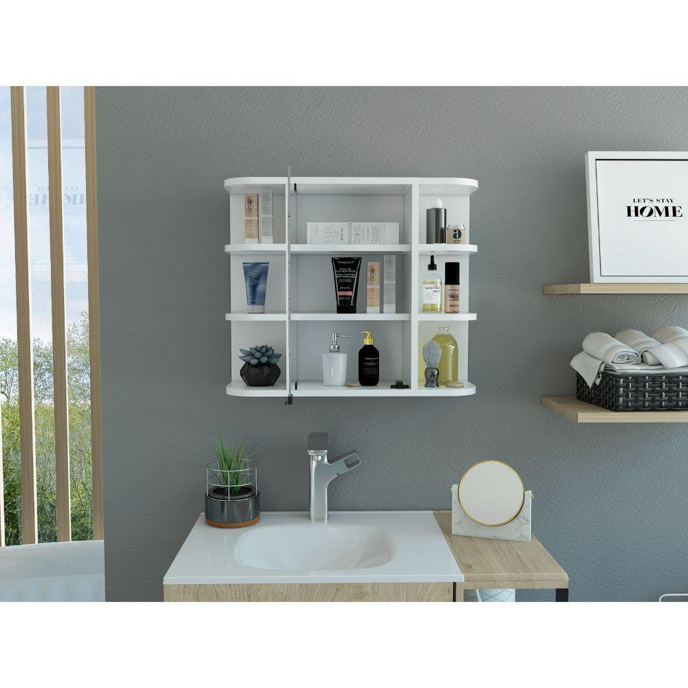 Gabinete De Baño Kurova Blanco