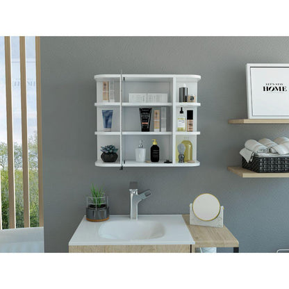 Gabinete De Baño Kurova Blanco