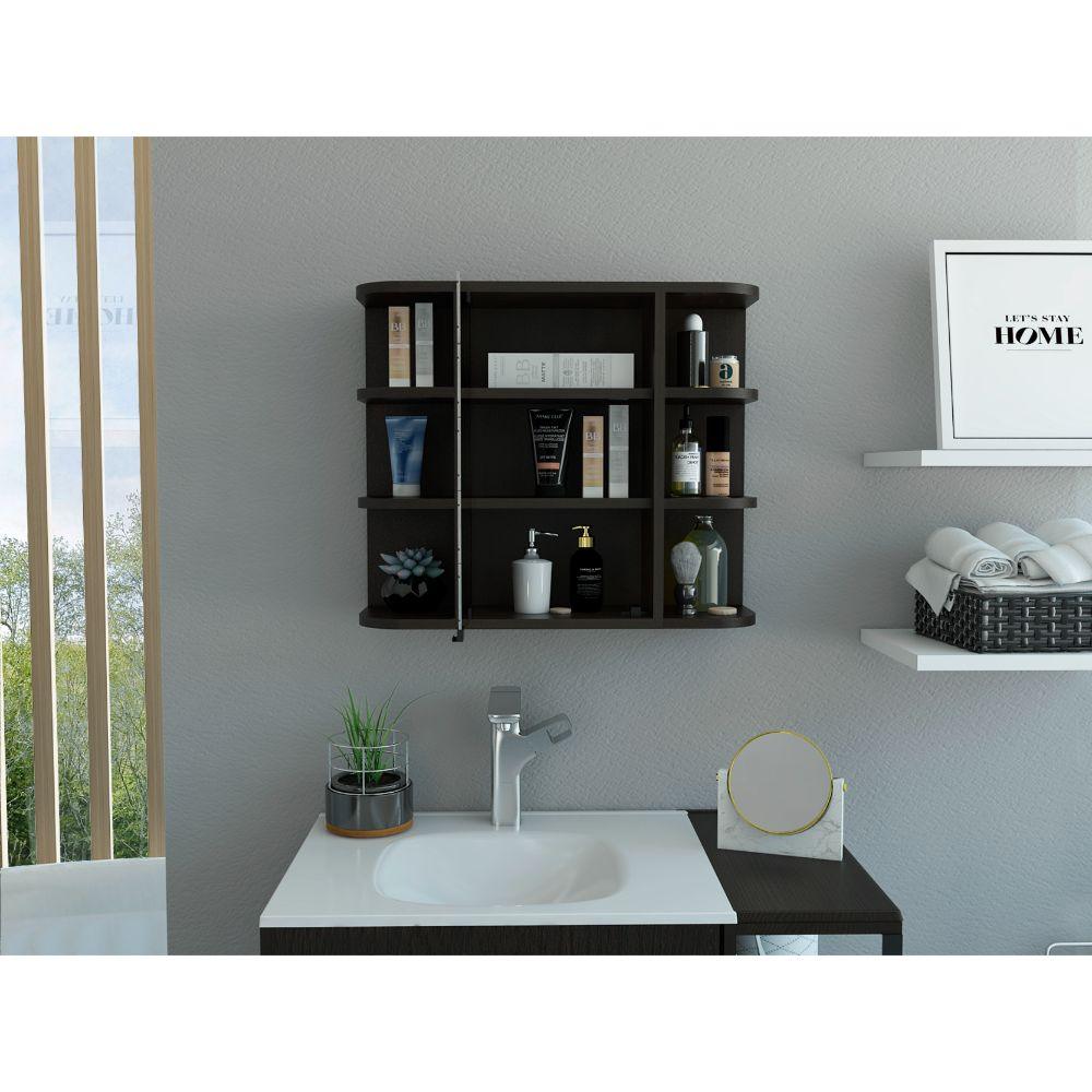 Gabinete De Baño Kurova Wengue