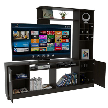 Mesa Para Tv Sentry Wengue Para Televisor De Hasta 60 Pulgadas