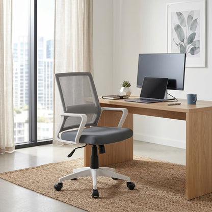 Silla De Oficina Gerente Stolk Gris 100X63X51