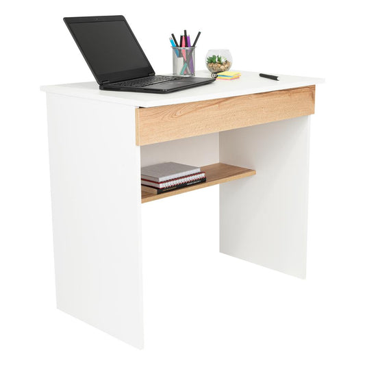Escritorio Ohaio Z80 Cajon  Blanco Duna