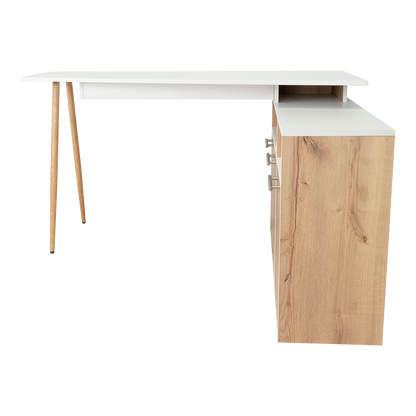 Escritorio Myrava 130  Duna +  Blanco