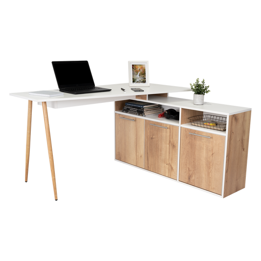 Escritorio Myrava 130  Duna +  Blanco