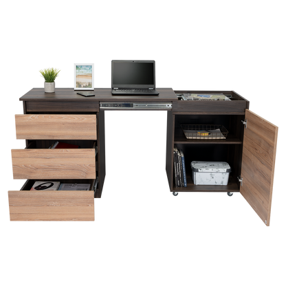 Escritorio Office Blumme 10  Habano Miel