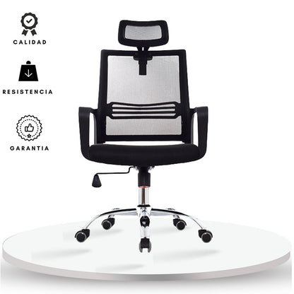 Silla De Oficina Kuren Presidente Negro