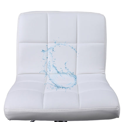 Silla de Barra Leo Blanco