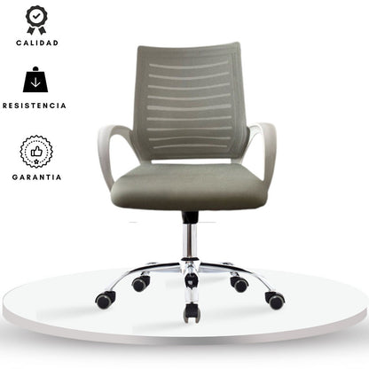 Silla De Oficina Line Revolucion Gris